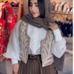 جلیقه گندم نسکافه ای - Image 5