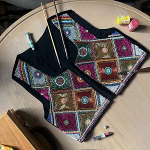 patchwork vest 1