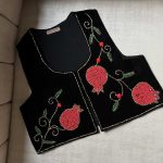 جلیقه انار و برگ